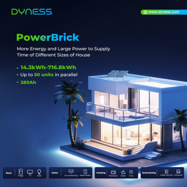 14,33 kWh Dyness PowerBrick