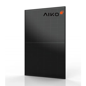 Aiko modulis 500W N-TYPE  ABC Full Black (stiklas/stiklas)