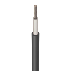 Kabelis juodas 1m. (6mm²)