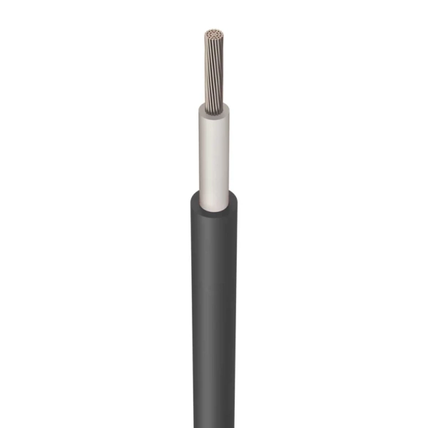 Kabelis juodas 1m. (4mm²)