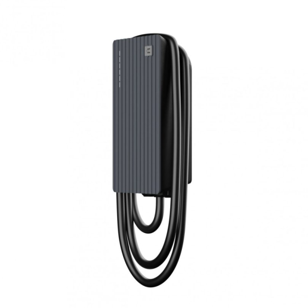 Teltonika elektromobilio įkrovimo stotelė TeltoCharge 11 kW su krovimo laidu 5m. "Slate Grey"