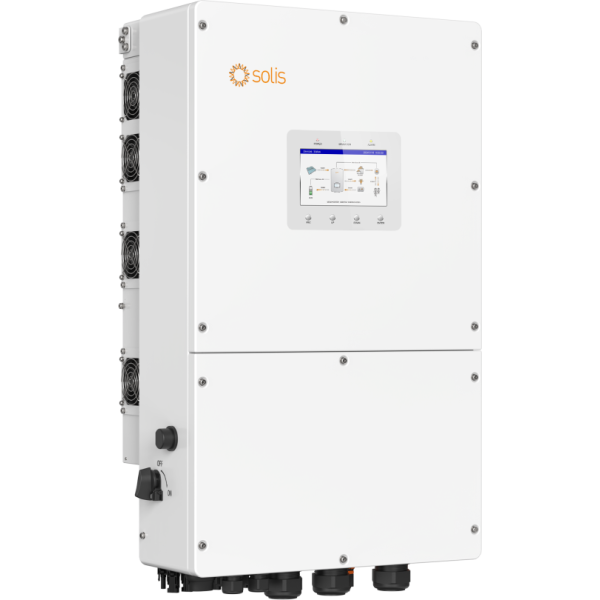 30 kW aukšto voltažo (3Ph) 3MPPT Solis inverteris S6-EH3P30K-H