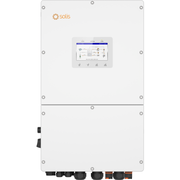 30 kW aukšto voltažo (3Ph) 3MPPT Solis inverteris S6-EH3P30K-H